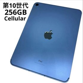 iPad 第10世代 256 セルラーCellular SIMフリー ブルー ①