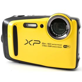 フジフイルム コンデジ FUJIFILM FinePix XP120 イエロー 中古 Wi-Fi搭載 新品SDカード付き 届いてすぐに使える スマホに送れる タフネス性能 動画撮影 長期保証