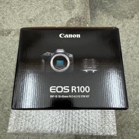 【動作確認の通電のみ・ほぼ新品】Canon EOS R100 レンズ付き