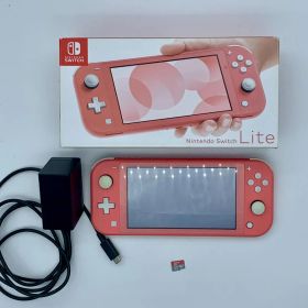 Nintendo Switch Lite コーラル 箱 充電器 SD32GB付