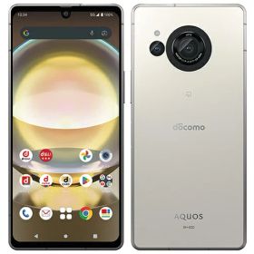 【中古】Aランク【目立った傷や汚れなし】 SIMフリー SH-52D SHARP AQUOS R8 クリーム 利用制限〇(白ロム) 送料無料