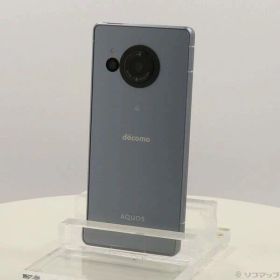 【中古】SHARP(シャープ) AQUOS R8 256GB ブルー SH-52D docomo SIMフリー 【262-ud】