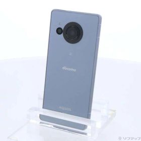 【中古】SHARP(シャープ) AQUOS R8 256GB ブルー SH-52D docomo SIMフリー 【349-ud】