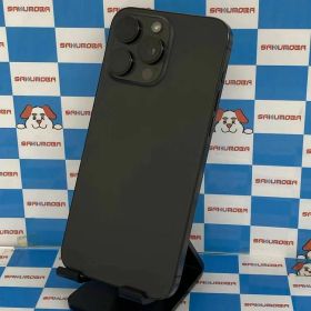 【中古】iPhone15 Pro Max 256GB ブラックチタニウム MU6P3J/A SoftBank