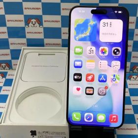 【中古】iPhone15 Pro Max 256GB ブラックチタニウム MU6P3J/A SoftBank