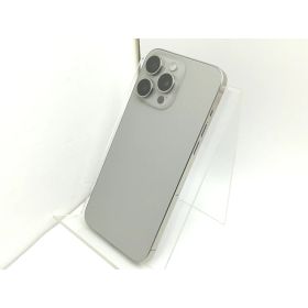 【中古】Apple 国内版 【SIMフリー】 iPhone 15 Pro Max 1TB ナチュラルチタニウム MU713J/A【ECセンター】保証期間1ヶ月【ランクA】