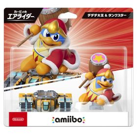 【新品】amiibo デデデ大王＆タンクスター（カービィのエアライダーシリーズ）【送料別。宅配便】