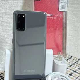 Samsung Galaxy S20 本体 ［中古品］sim フリーカバーあり