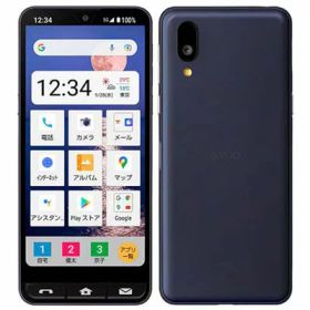 BASIO active SHG09 ネイビー 【au版SIMフリー】 SHARP 当社3ヶ月間保証 中古 イオシス