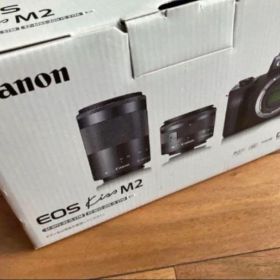 日本製 キャノン カメラ Canon EOS Kiss M2 ダブルズームキット