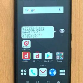arrows F05J ブラック スマートフォン本体 初期化済み ワンセグ