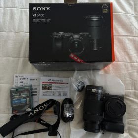sony α6400 ダブルズームレンズキット