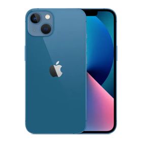 バッテリー新品交換済 iPhone13 128GB ブルー SIMフリー 本体 スマホ アイフォン アップル ip13mtm1755a