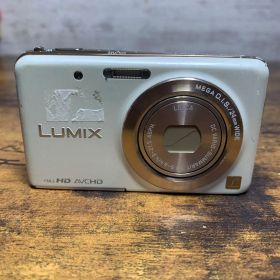 E-5 【ジャンク品】Panasonic LUMIX DMC-FX80 ホワイト