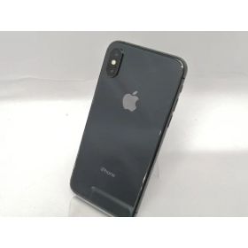【中古】Apple au 【SIMロック解除済み】 iPhone XS 64GB スペースグレイ MTAW2J/A【池袋東口】保証期間1ヶ月【ランクC】