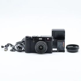 【新品級】ショット数「173回」 FUJIFILM X100F ブラック フジフイルム #4102