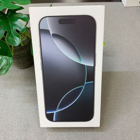 新品、未開封 iPhone 16Pro 128GB ホワイト 国内版 SIMフリー送料無料