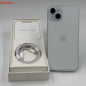 iPhone15 Plus 128GB ブルー MU0D3J/A AU版SIMフリー 極美品