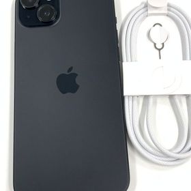 【モバイルBOX】美品 電池89％SIMフリー iPhone15 Plus 128GB ブラック