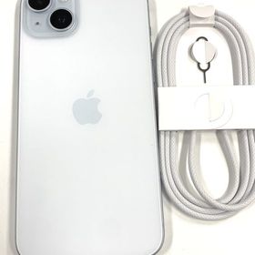 【モバイルBOX】電池88％SIMフリー iPhone15 Plus 128GB ブルー