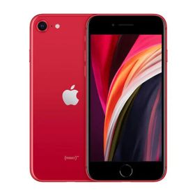 バッテリー新品交換済 iPhoneSE2 128GB RED SIMフリー 本体 スマホ iPhoneSE第2世代 アイフォン アップル ipse2mtm709a