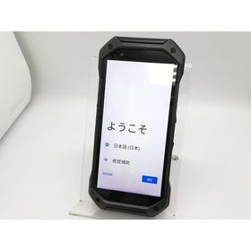 【中古】KYOCERA au 【SIMロック解除済み】 TORQUE 5G ブラック 6GB 128GB KYG01【アリオ倉敷】保証期間１ヶ月【ランクC】
