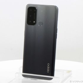 (中古)OPPO OPPO Reno5 A 128GB シルバーブラック CPH2199 SIMフリー(344-ud)
