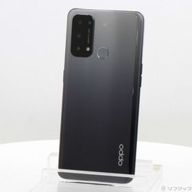 (中古)OPPO OPPO Reno5 A 128GB シルバーブラック CPH2199 SIMフリー(348-ud)