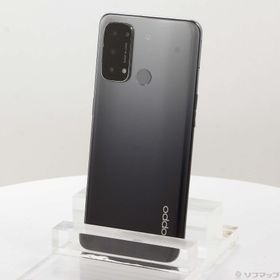 (中古)OPPO OPPO Reno5 A 128GB シルバーブラック CPH2199 SIMフリー(269-ud)
