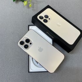 バッテリー 100% iPhone 13Pro 256GB ゴールド 国内SIMフリー 送料無料