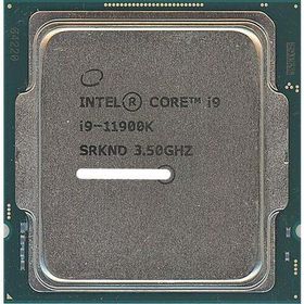 爆買【中古】Core i9 11900K 3.5GHz LGA1200 SRKND