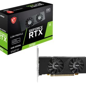MSI GeForce RTX 3050 LP E 6G OC グラフィックスボード VD9314