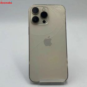 【中古】iPhone14 Pro Max 128GB ゴールド MQ983J/A Apple版SIMフリー