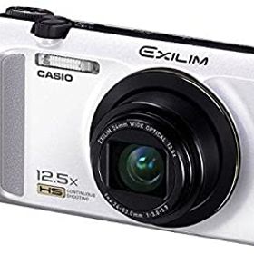 【中古】CASIO デジタルカメラ EXILIM EX-ZR200 ホワイト EX-ZR200WE