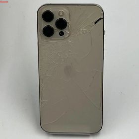 【中古】iPhone12 Pro Max 128GB ゴールド MGCW3J/A SoftBank版SIMフ