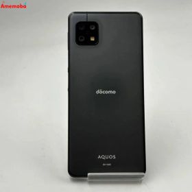 【中古】AQUOS sense6 4GB/64GB ブラック SH-54B SIMフリー