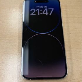 【ジャンク】iPhone 14 Pro 本体(背面ひび割れ)