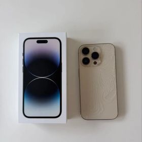 【背面割れ】iPhone 14 Pro ゴールド 128GB【SIMフリー】