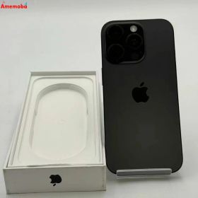 【中古】iPhone16 Pro 128GB ブラックチタニウム MYMV3J/A Apple版SIMフリー