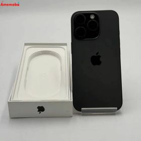 【中古】iPhone16 Pro 256GB ブラックチタニウム MYN03J/A SoftBank版SIM