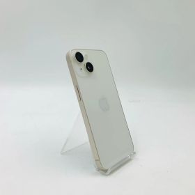 【全額返金保証】【最速発送】 iPhone 14 128GB スターライト docomo SIMフリー 白ロム 動作確認済 86%
