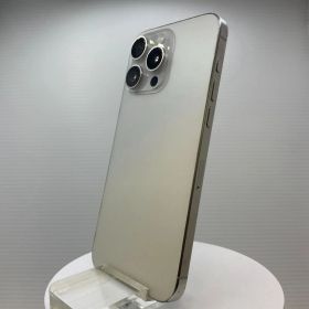 iPhone 15 Pro Max 256GB ホワイトチタニウム バッテリー100% SIMフリー