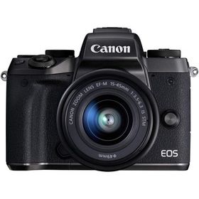Canon EOS M5 レンズキット 良品 動作確認済み 1ヶ月保証付 小型軽量 ミラーレス