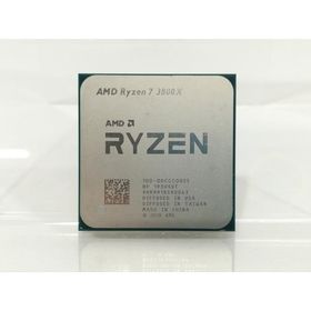 【中古】AMD Ryzen 7 3800X (3.9GHz/TC:4.5GHz) BOX AM4/8C/16T/L3 32MB/TDP 105W【大阪本店】保証期間１週間