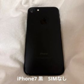 iPhone7 黒 SIMなし