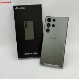 【中古】Galaxy S23 Ultra 12GB/256GB グリーン SC-52D docomo版SIM