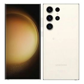 【中古】【安心保証】 Galaxy S23 Ultra SCG20[256GB] au クリーム