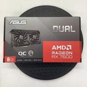 中古 ASUS DUAL-RX7600-O8G-EVO (RX7600 8G) 4660003077 状態： C:並品