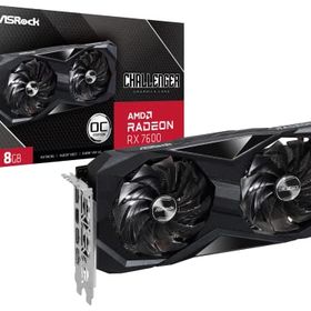 ASRock Radeon / RX7600 搭載 グラフィックボード GDDR6 8GB 搭載モデル 【国内正規品】 RX7600 CL 8GO
