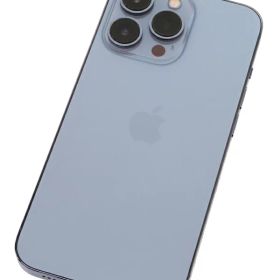 【Apple】アップル『iPhone 13 Pro / 6.1inch / A15 Bionic / 128GB / SIMロック解除済 softbank / シエラブルー』MLUK3J/A スマートフォン 1週間保証【中古】